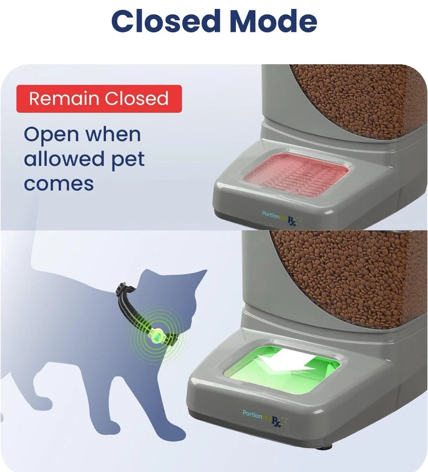 PortionPro Rx Automatic Pet Feeder for Cats & Dogs with Active RFID Technology - Image 4 of 4