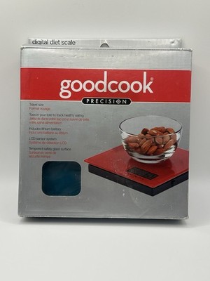 Goodcook Precision Digital Tempered Safety Glass Surface Kitchen Chef Diet Scale