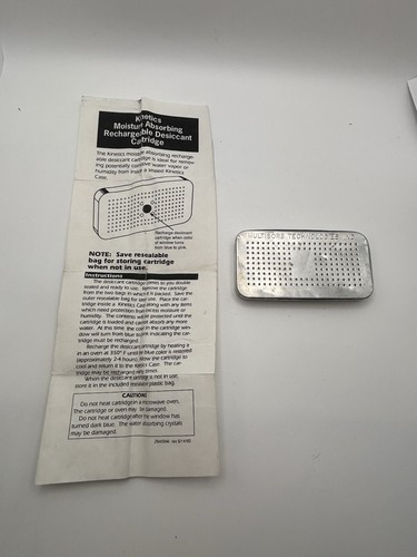 Multisorb Technologies Desiccant Aluminum Canister Moisture Control 1993