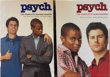 Psych The Complete Second  Third Season DVD New And Sealed