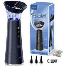 Electric Ear Wax Removal Kit Water Powered Cleaner Blue FSA HSA Waste