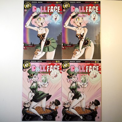 DOLLFACE #1 (ACTION LAB 2017) ST PATRICK'S DAY SPECIAL VARIANT LOT