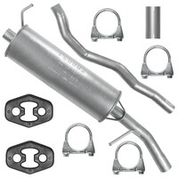 Mitteltopf Auspuff MittelschalldäMpfer Sharan 1 I 98-10 1.8 T 2.0 2.8 VR6