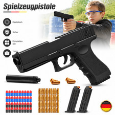 Schwarz 1911 Spielzeugpistole Hülsenauswurf Pistole Kunststoff Für Kinder 2 DE