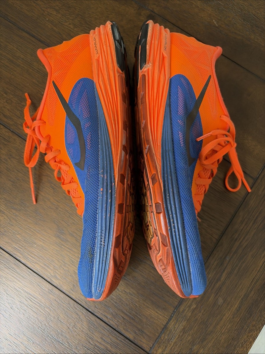 Nike Lunarlon Running Shoes Mens Size 12 Lunar Launch Blue  display picture 1
