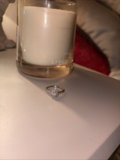 Platinum and Diamond Engagement Ring Size J