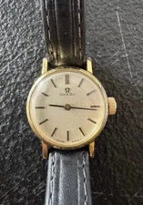 🖤💛Ultra Rare Luxury OMEGA Women's Mechanical Watch Swiss Gold Plated 1960s💛🖤