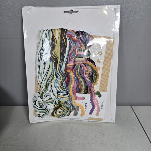 Janlynn Spring Sampler 12" x 16" Kit de punto de cruz contado #023-0491 NUEVO SELLADO - Imagen 2 de 4