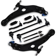 10pc Front End Suspension Kit for Toyota Sienna 2004-2010, 2 Lower Control Ar...