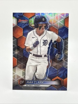 2023 Bowman's Best Max Clark Top Prospects Refractor #TP-23 Detroit Tigers
