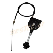 Excavator Throttle Control Cable 40 Inches Manual Throttle Wire