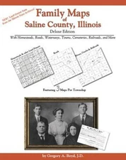 Genealogy Family Maps Cemetery Saline County Illinois