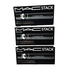 NEW IN BOX 3X MAC Stack Mascara BLACK STACK 0...