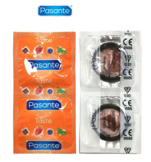 PASANTE – KONDOME GESCHMACK SCHOKOLADE VERSUCHUNG 144 EINHEITEN