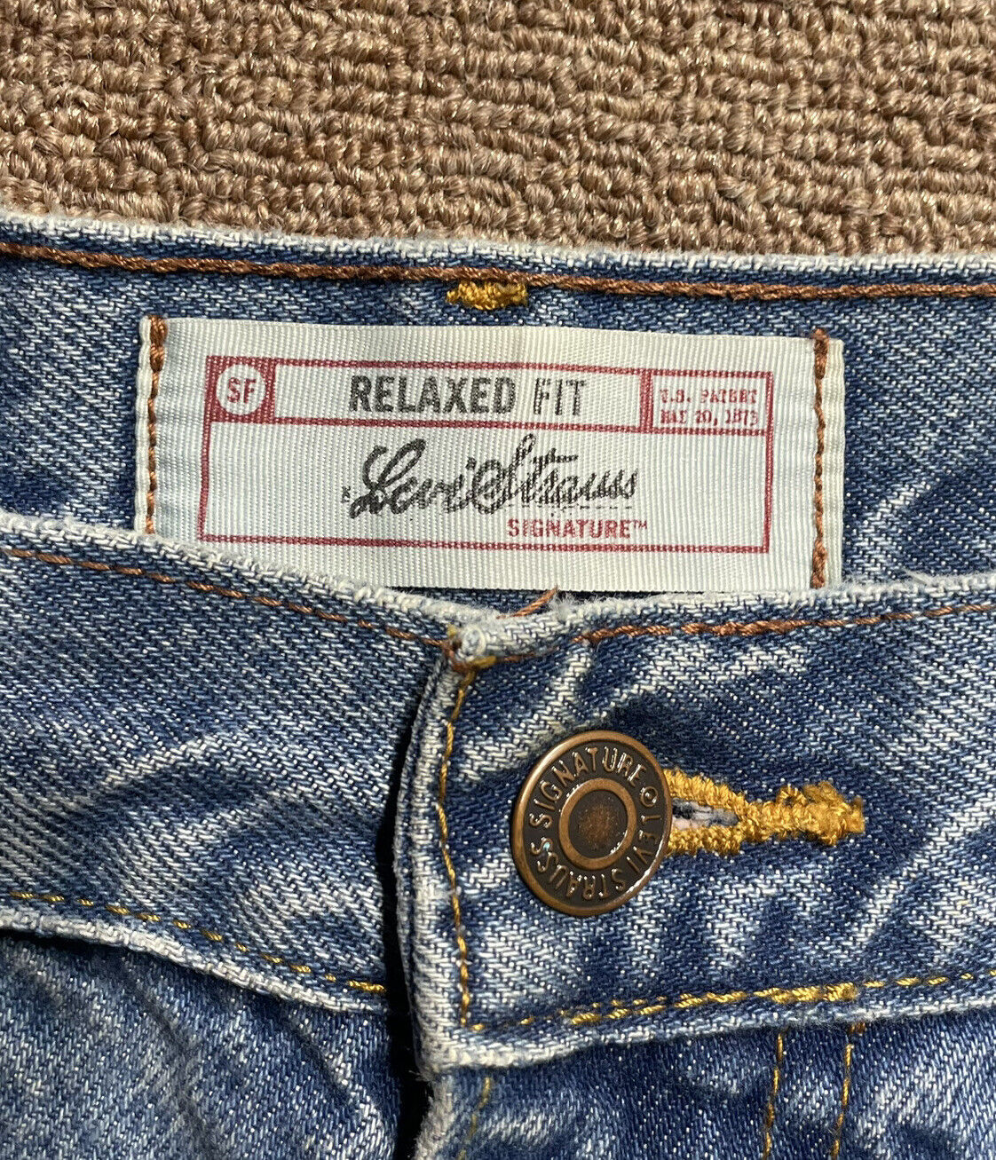 Vintage Y2K Levi Strauss Signature Jeans Mens 38 … - image 4