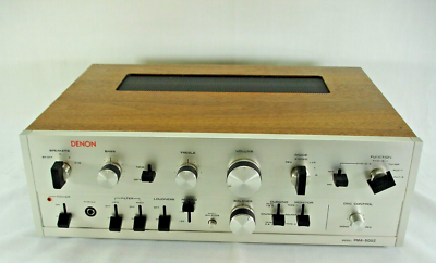 VINTAGE DENON PMA-500 AMPLIFIER DENON PMA-500Z W- MANUAL - TESTED