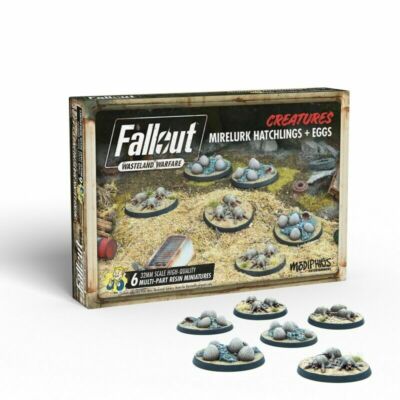 Fallout: Wasteland Warfare: Mirelurk Hatchlings + Eggs New