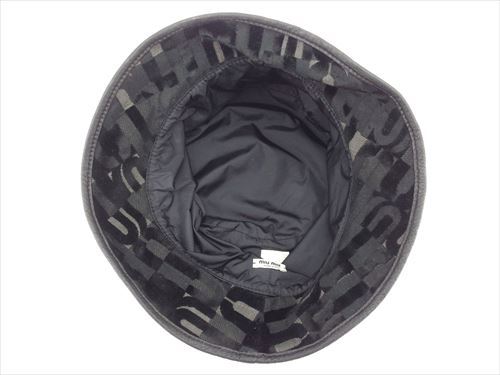 miumiu hat Logo Black Woman Authentic Used T7225 | eBay display picture 1