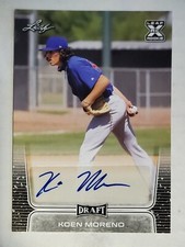2020 Leaf Draft Koen Moreno RC Auto #BA-KM1