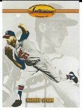 1994 Ted WIlliams #48 Warren Spahn Atlanta Braves HOF