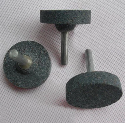 5 x 40mm Mounted Grinding Stone Abrasive Wheel 6mm Shank For Drill Rotary Tool