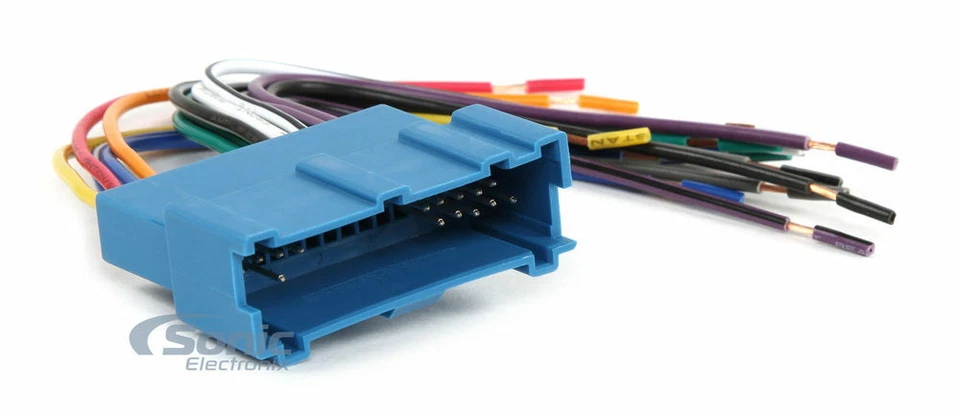 Kit de instalación estéreo para automóvil 1 DIN antena arnés 1992-2005 Buick Oldsmobile Foto 3 de 4