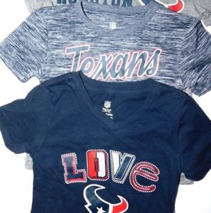 Houston Texans Girls Shirts XS, S 
