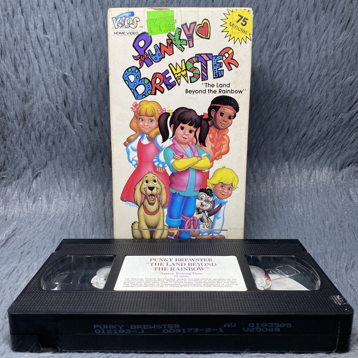 Punky Brewster The Land Beyond The Rainbow VHS 1991 Fully Animated