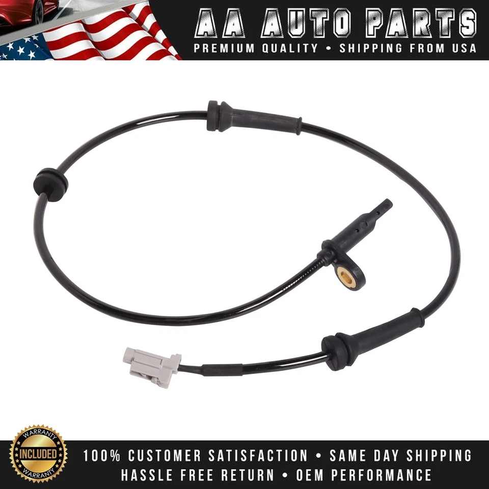 Sensor de velocidad de rueda ABS delantero y trasero 4 piezas para Nissan X-Trail 2007-2013 2,5 L Foto 3 de 4