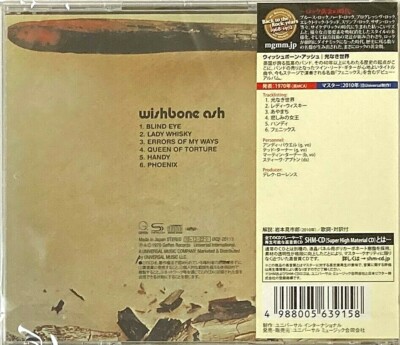 Wishbone Ash SEALED BRAND NEW CD(SHM-CD) 