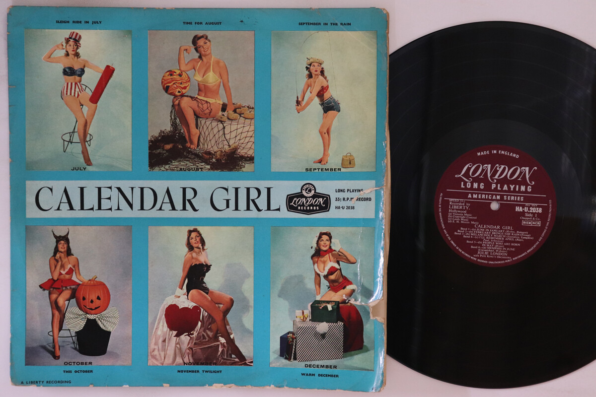 英LP Julie London Calendar Girl HAU2038 LONDON /00260 LP JULIE LONDON Calendar Girl HAU2038 LONDON UK | eBay