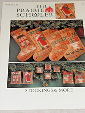 The Prairie Schooler STOCKINGS  MORE Cross Stitch Chart Pattern 28