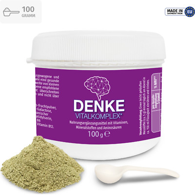 Denke Vitalkomplex Vitalstoffe  Gehirn Konzentration Gedächtnis Durchblutung