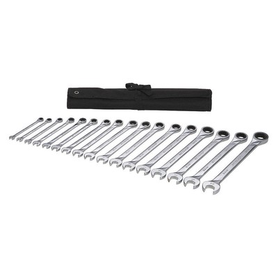 WESTWARD 54DG27 Combo Wrench St,Steel,Fll Plish,Standard 54DG27