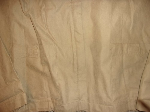Liz Claiborne Lizsport Petites Womens Petite L Beige Zip Front Jacket Lightweigh - Picture 4 of 7