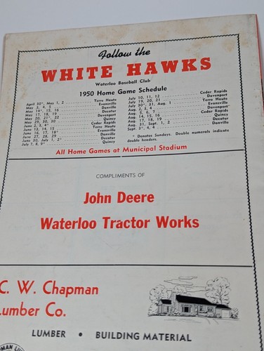 Sigmund Romberg & His Orchestra Program 1950 Waterloo Iowa anuncios de colección - Imagen 13 de 13