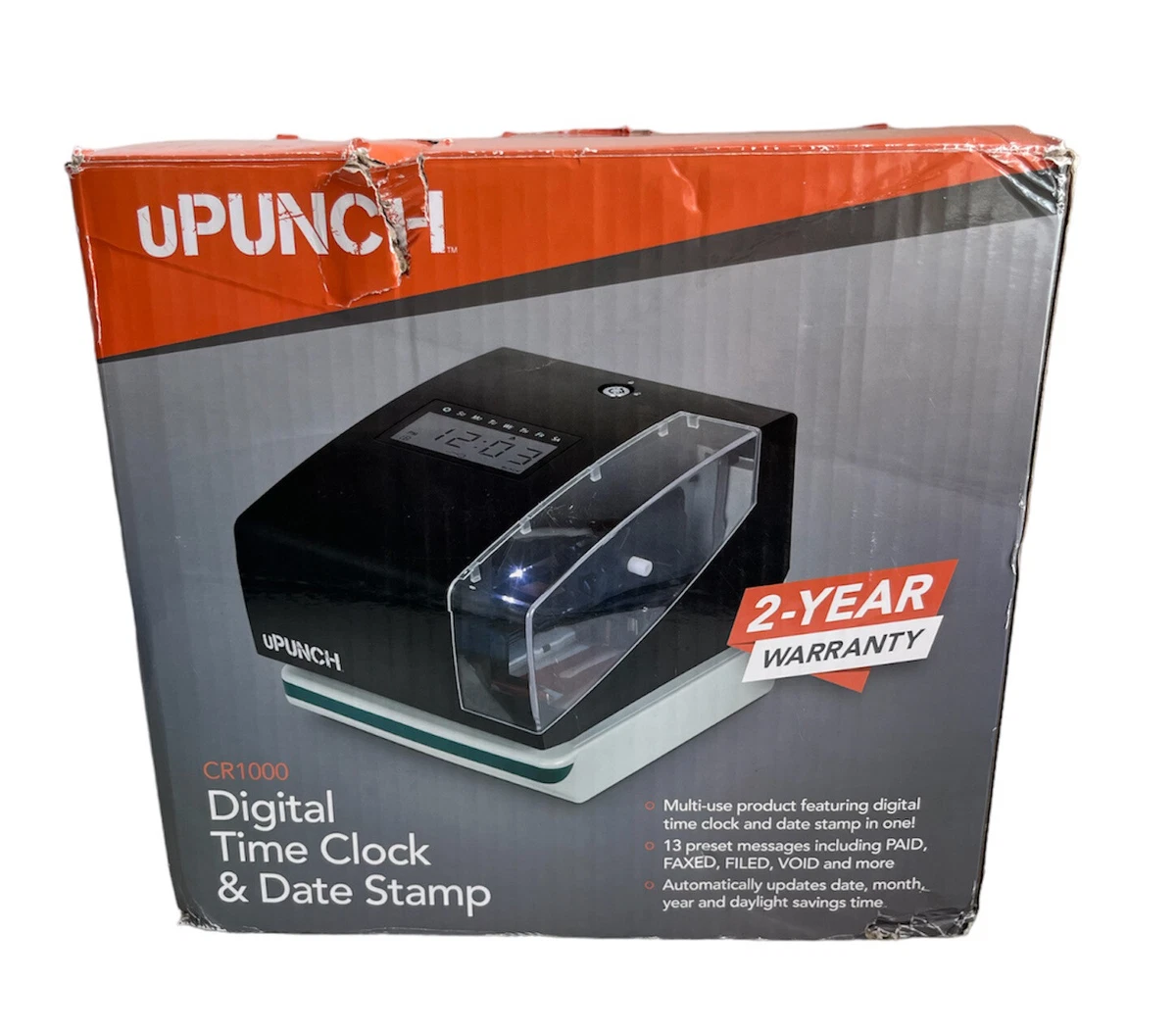 UPunch CR1000 Time Clock informacionpublica.svet.gob.gt