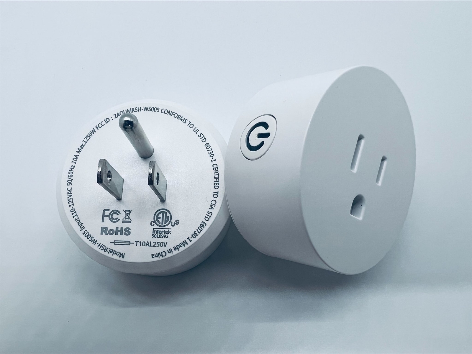 Smart Plug Outlet w Voice & WiFi Control - Works w Alexa & Google - 2 Pack-image