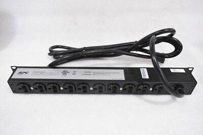 APC AP9563 10-PORT BASIC RACK-MOUNT, PDU, 1U, 20A, 120V