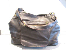 Sac en cuir souple marron Un Jour Ailleurs