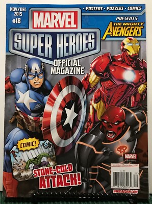 Marvel Super Heroes Stone Cold Attack Avengers Nov/Dec 2015 FREE