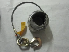 Campbell Rigging 3/8 50 foot 6-19 EIPS Wire Rope Sling w 5/8 Swivel Hook