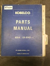 Kobelco K914 Excavator Factory Parts Catalog Manual