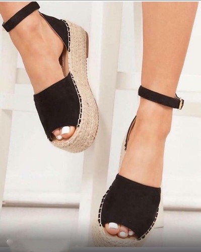 Sandali Gyn con zeppa platform in corda alta 9 cm CC13
