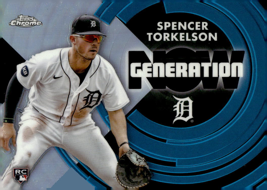 2022 Topps Chrome Update #GNC-25 Spencer Torkelson Generation Now Chrome
