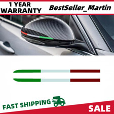 Italien Flagge Logo Auto Aufkleber Seite Spiegel Streifen Racing Aufkleber Dekor