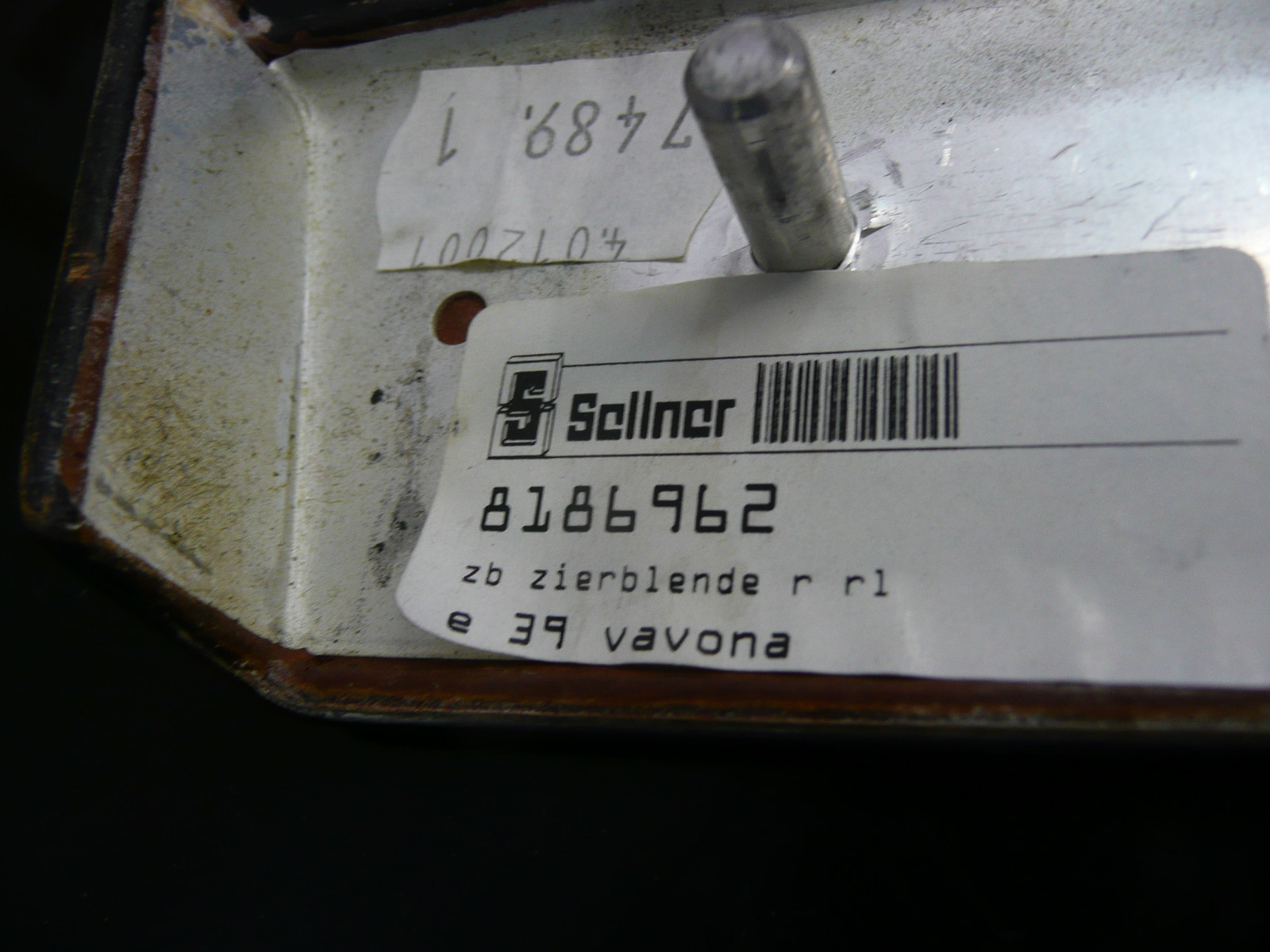 GENUINE BMW E39 WOODEN STRIP INSTRUMENT PANEL EXT. RIGHT VAVONA