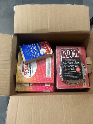 38 lbs of Classroom Dictionaries Student Websters Collins Oxford