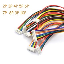 PH 2.0mm Pitch 2/3/4/5/6/7/8/9/10 Pins Connectors Male With Wire 300mm