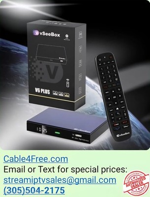Vseebox V6 Plus 2026 Sealed Brand New FREE SHIPP Send Your Best Offer